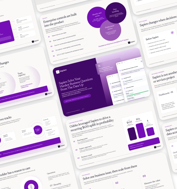 Sales Deck Design