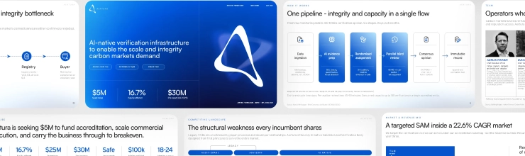 Investor Presentation Design